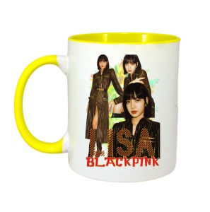 Cana K-POP cu formatia trupa KPOP BLACKPINK LISA 5 618 - Img 5