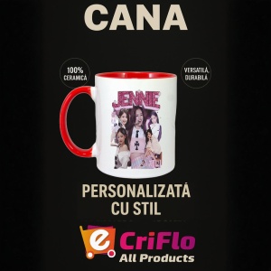 Cana K-POP cu formatia trupa KPOP JENNIE BLACK PINK 670 - Img 48