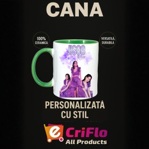 Cana K-POP cu formatia trupa KPOP JISSO PURPLE 684 - Img 23