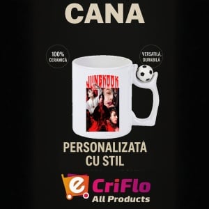 Cana K-POP cu formatia trupa KPOP JUNGKOOK 4 688 - Img 13