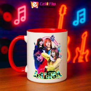 Cana K-POP cu formatia trupa KPOP LALISA BLACK PINK 697 - Img 46