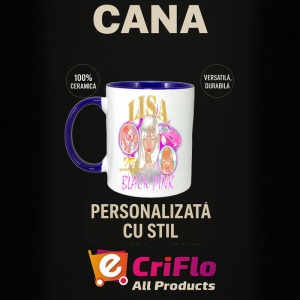 Cana K-POP cu formatia trupa KPOP LISA BLACK PINK 709 - Img 28