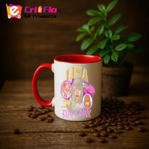 Cana K-POP cu formatia trupa KPOP LISA BLACK PINK 709 - Img 47