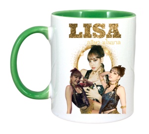Cana K-POP cu formatia trupa KPOP LISA GOLD 710 - Img 3