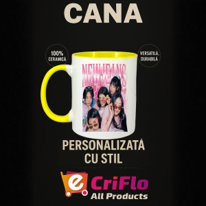 Cana K-POP cu formatia trupa KPOP NEW JEANS 722 - Img 33