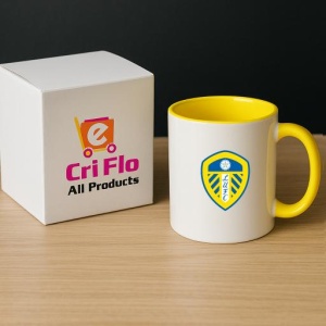 Cana Leeds United F.C .Anglia , cu logoul stema echipei, Cadoul Perfect - Img 29