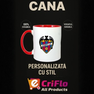 Cana Levante UD Spania , cu logoul stema echipei, Cadoul Perfect - Img 45