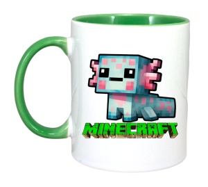 Cana Minecraft Axolotl Albastru 2 - Img 3
