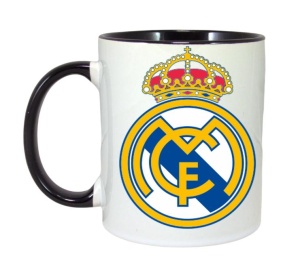 Cana Real Madrid CF Spania , cu logoul stema echipei, Cadoul Perfect - Img 6