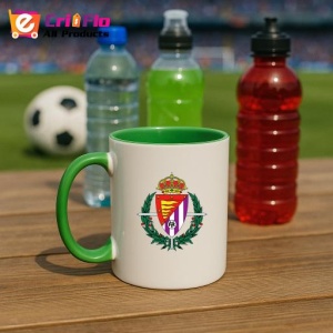 Cana Real Valladolid Spania , cu logoul stema echipei, Cadoul Perfect - Img 21