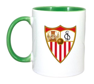 Cana Sevilla FC Spania , cu logoul stema echipei, Cadoul Perfect - Img 3