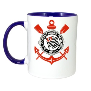 Cana Sport Club Corinthians Paulista Brazilia , cu logoul stema echipei, Cadoul Perfect - Img 4