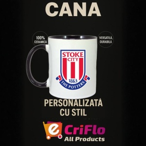 Cana Stoke City Anglia , cu logoul stema echipei, Cadoul Perfect - Img 35