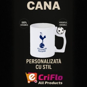 Cana Tottenham Hotspur Anglia , cu logoul stema echipei, Cadoul Perfect - Img 13