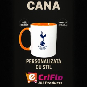 Cana Tottenham Hotspur Anglia , cu logoul stema echipei, Cadoul Perfect - Img 40