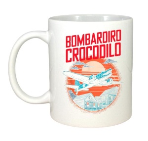 Cana Tralalero TraLaLa cu Bombardiro Bombardino Crocodilo Funny Italian Brainrot Meme m - Img 2