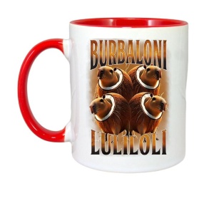 Cana Tralalero TraLaLa cu Burbaloni Luliloli Italian Brain Rot Capybara Meme - Img 7