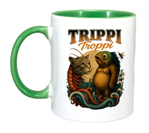 Cana Tralalero TraLaLa cu Trippi Troppi Italian Brainrot Meme cat fish or Bear fish - Img 3
