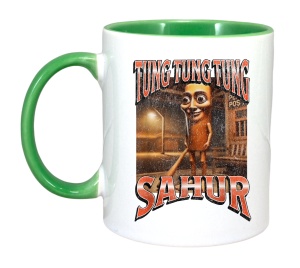 Cana Tralalero TraLaLa cu Tung Tung Sahur Funny Italian Brainrot Meme Graphic - Img 2
