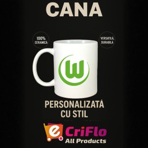 Cana VfL Wolfsburg Germania , cu logoul stema echipei, Cadoul Perfect - Img 15