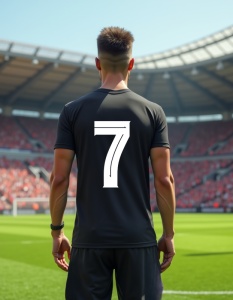 Echipament fotbal pentru bărbați, personalizat cu numărul 7 - Domină meciul cu stil! | Echipament fotbal personalizat, confort și performanță