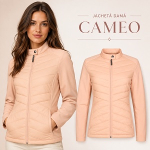 Geacă Damă tip Jachetă Hibridă Matlasată și Softshell, Elastică și Modernă – Cross 556 - Img 11