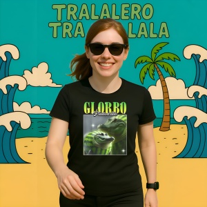 Glorbo Fruttodrillo ** Tricou Tralalero Tralala Copii | Dama | Barbat - Img 11