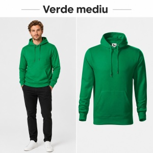 Hanorac Bărbat Malfini Cape 413, 65% Bumbac, 320 g/m², Glugă cu Șnur, Buzunar Marsupiu, 21 Nuanțe, Mărimi S–5XL - Img 30