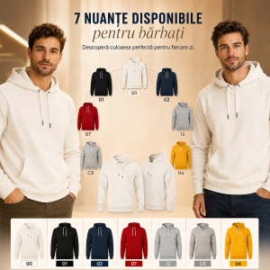 Hanorac Bărbați Malfini 840 Break – 280 g/m², 80% Bumbac, S–3XL - Img 9