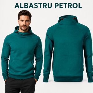 Hanorac Bărbați Vertex Hoodie W43, Glugă Reglabilă, 300 g/m², 5 Culori, S–4XL - Img 15