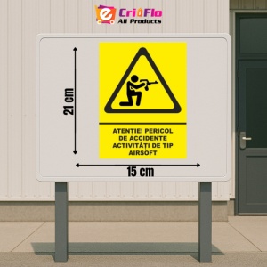 Indicator Activitati airsoft, Sticker autocolant - Img 2