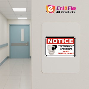 Indicator Activities Recorded on Video Sign, Sticker autocolant - Img 5