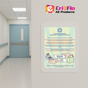 Indicator Afis bon fiscal, Sticker autocolant - Img 5