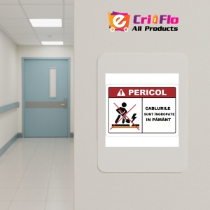 Indicator Cablurile sunt ingropate in pamant, Sticker autocolant - Img 5