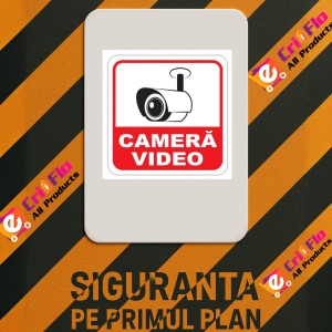 Indicator Camera video, Sticker autocolant - Img 3