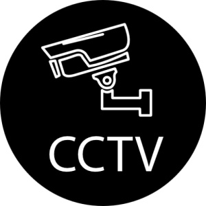 Indicator Cctv sign, Sticker autocolant