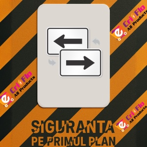 Indicator cu sageata, Sticker autocolant - Img 2