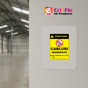 Indicator De avertizare pentru cabluri ingropate, Sticker autocolant - Img 3