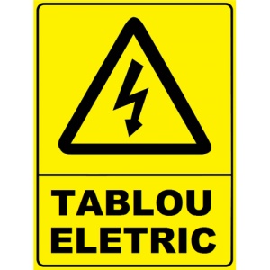 Indicator De avertizare pentru tablou electric, Sticker autocolant