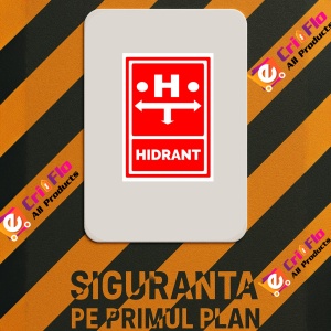Indicator De securitate pentru hidrant, Sticker autocolant - Img 2