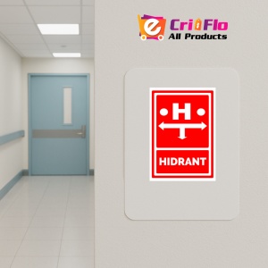 Indicator De securitate pentru hidrant, Sticker autocolant - Img 4