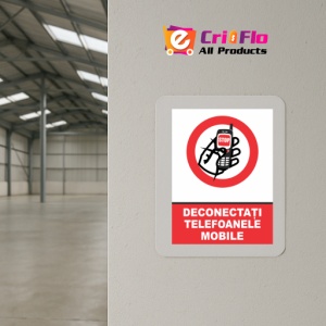 Indicator Deconectati telefoanele mobile, Sticker autocolant - Img 4