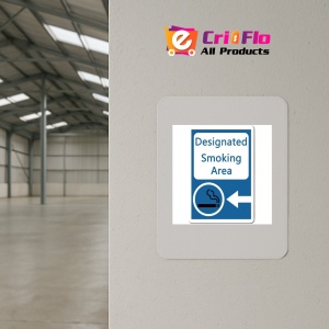 Indicator Designated smoking area sign, Sticker autocolant - Img 3