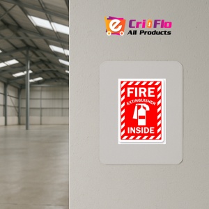 Indicator Fire extinguisher inside sign, Sticker autocolant - Img 3