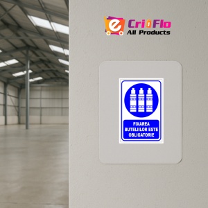 Indicator Fixarea buteliilor este obligatorie v1, Sticker autocolant - Img 3