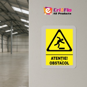 Indicator Indicator atentie obstacol, Sticker autocolant - Img 4