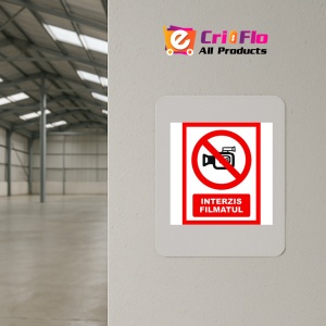 Indicator Interzis filmatul, Sticker autocolant - Img 3