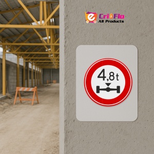Indicator Interzis pentru sarcina excesiva pe osie, Sticker autocolant - Img 5