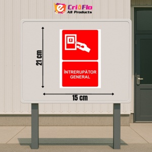 Indicator Intrerupator general indicator PSI autoadeziv sticker autocolantSticker autocolant - Img 2