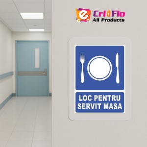Indicator Loc pentru servit masa, Sticker autocolant - Img 5